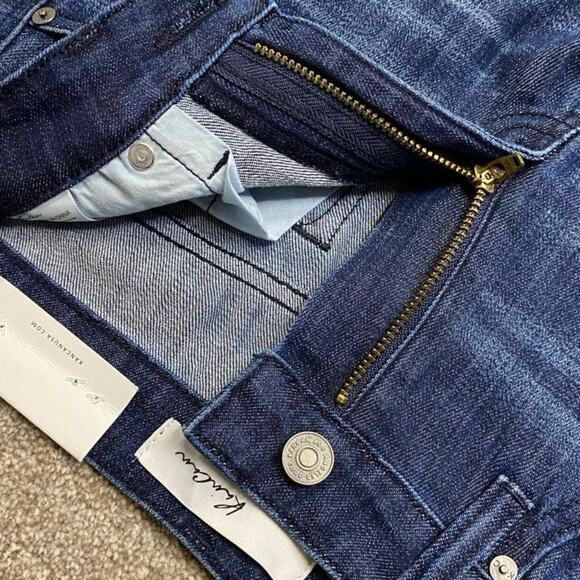 Kancan bootcut jeans womens sz 3/25 mid rise dark wash stretch blue jeans NWT - Picture 6 of 15